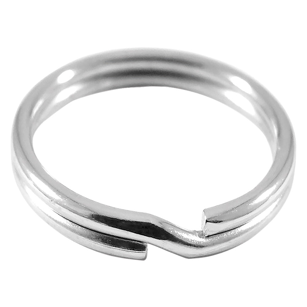 ANELLO PORTACHIAVI PIATTO ร 25 mm - cf. 100 pz-Portachiavi ed accessori chiavi-Ecanshop