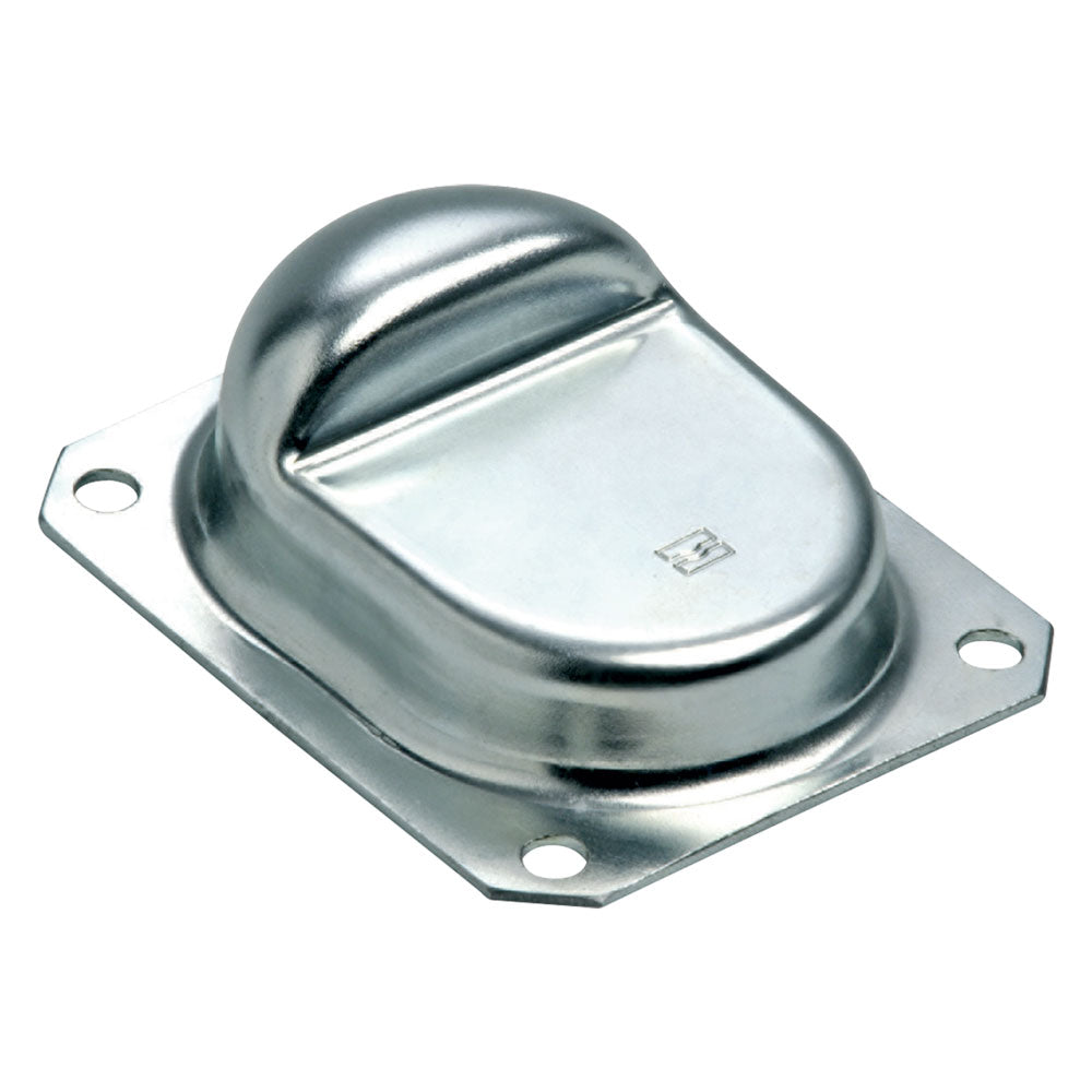 ARRESTO PER CANCELLI A BATTENTE ART.166 tipo grande - mm 160 x 130 - h.48-Elementi a saldare,articoli per cancelli-Ecanshop