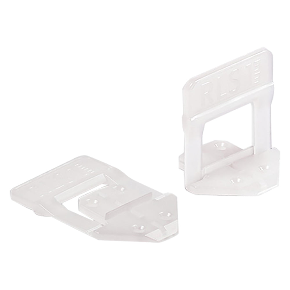 BASE LIVELLANTE CON FERITOIA PER CUNEO H. mm 12 - fuga 1,0 mm - cf. 300 pz-Distanziatori,giunti,profili per pavim.-Ecanshop