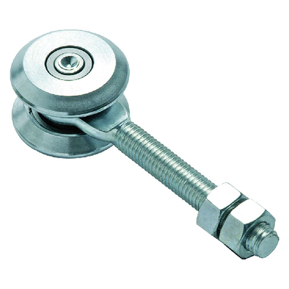 CARRELLO A 2 CUSCINETTI ART.2C รธ mm 54 - 20 MA-Elementi a saldare,articoli per cancelli-Ecanshop