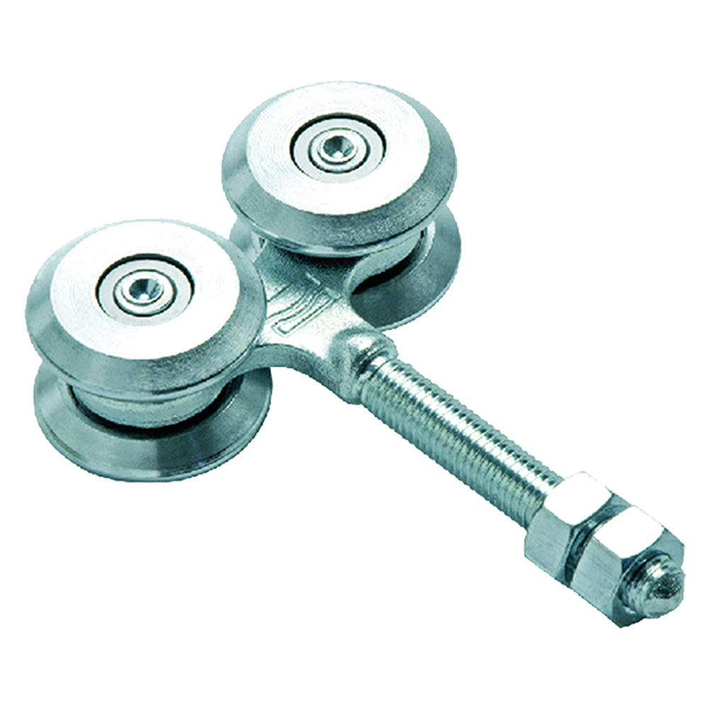 CARRELLO A 4 CUSCINETTI ART.4C รธ mm 44 - 12 MA-Elementi a saldare,articoli per cancelli-Ecanshop