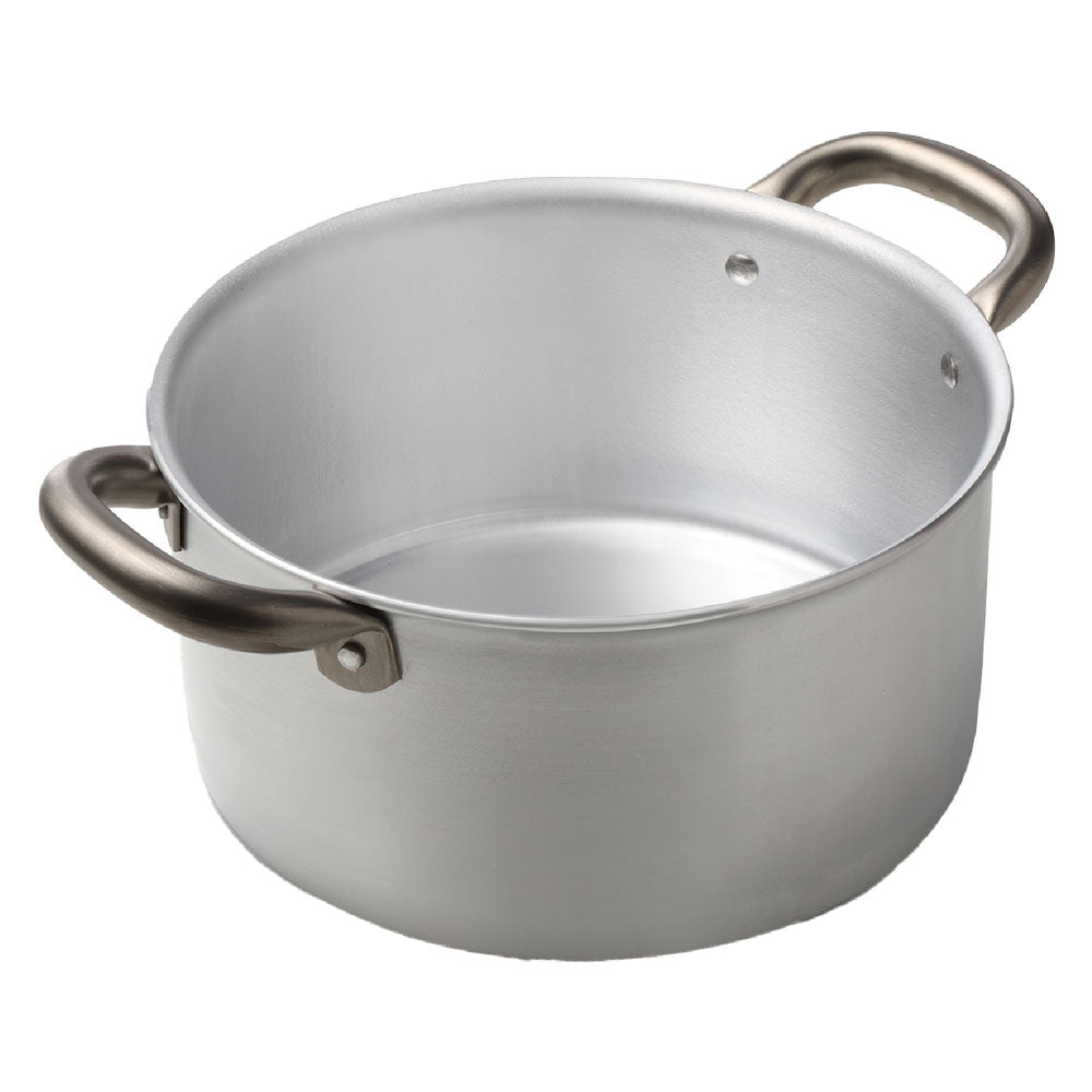 CASSERUOLA ALLUMINIO CON DUE MANICI 'PROFESSIONE CUOCO' ร cm. 16-Articoli da cucina-Ecanshop