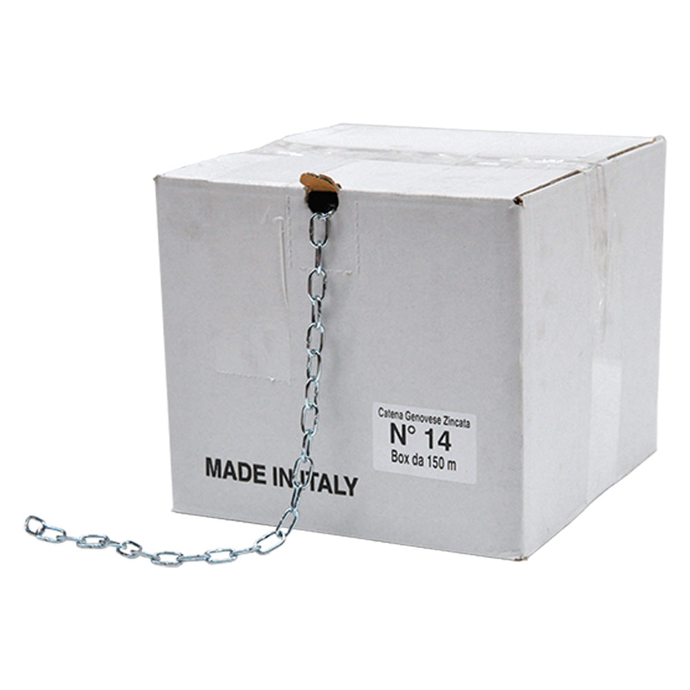 CATENA GENOVESE n.28 mm 8,8 x mt 15 รmm 37,4 x 16,0-Catene e accessori-Ecanshop