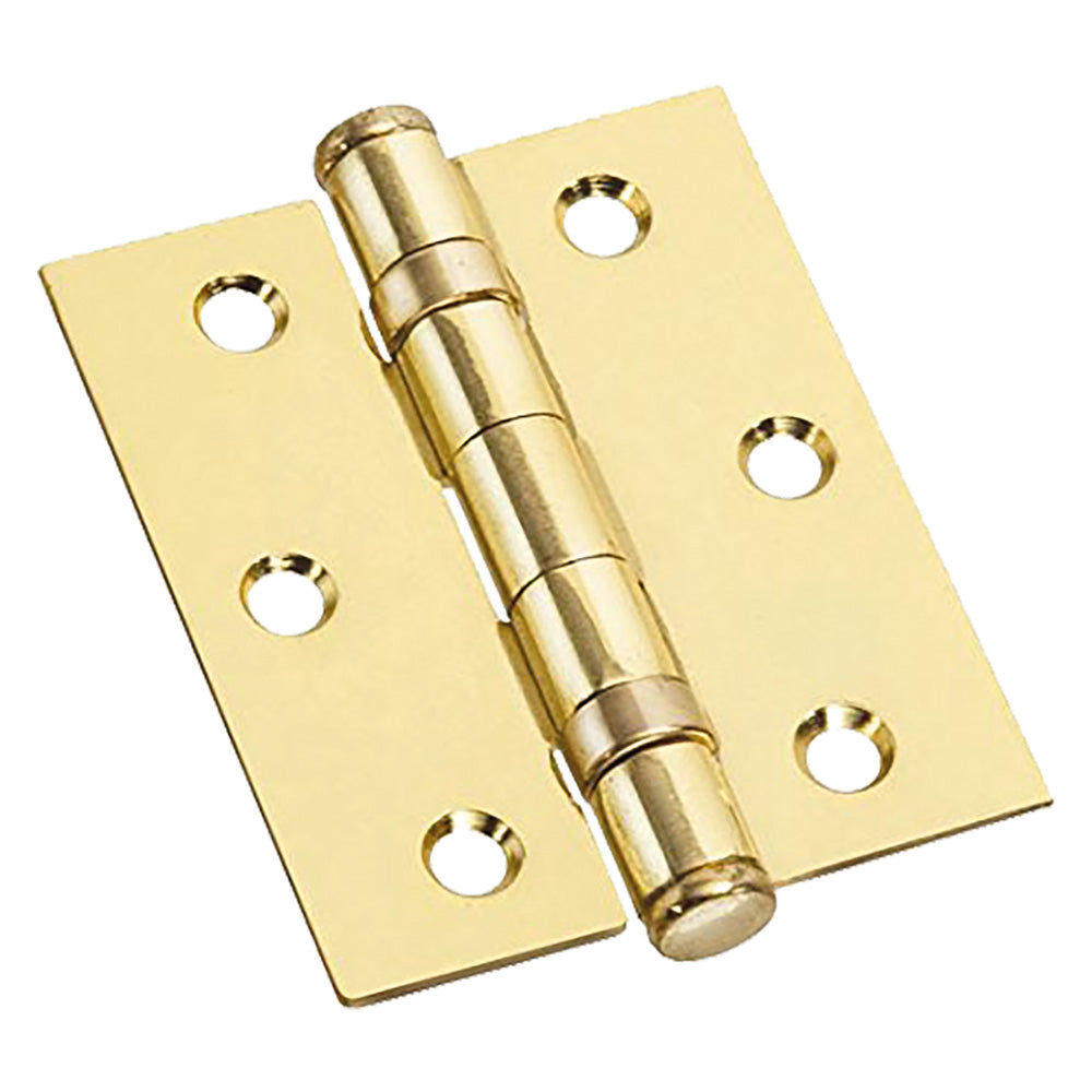 CERNIERA CON CUSCINETTI OTTONATA mm 100 x 75 - sp.3-Cerniere e altri accessori per mobili-Ecanshop