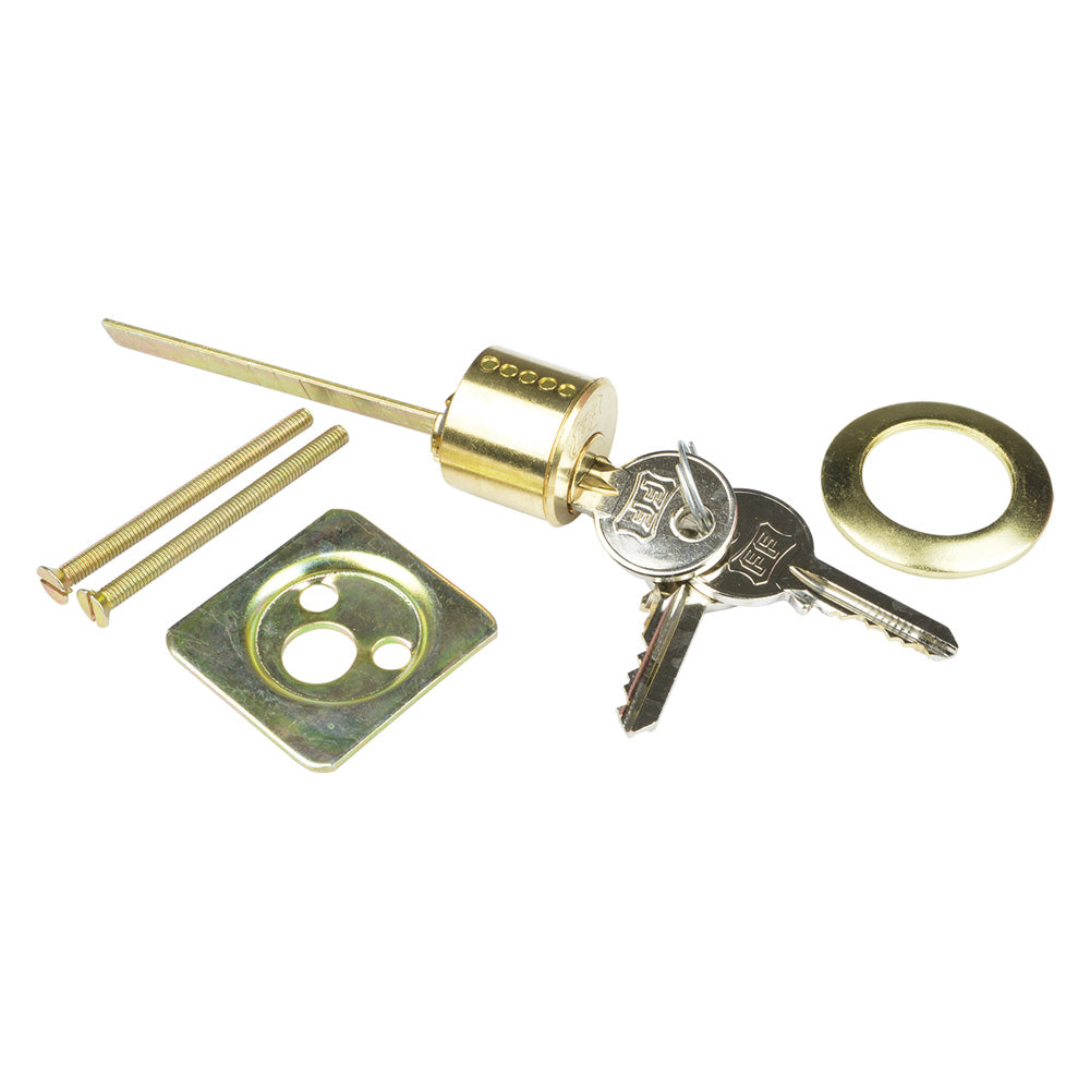 CILINDRO PER SERRATURA DA APPLICARE 'C30' ร 39 mm. - porte mm 90 max.spessore-Serrature per legno e accessori-Ecanshop