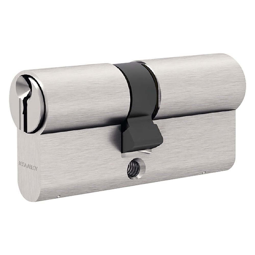 CILINDRO PROFILATO DOPPIO SERIE 'GEMMA' mm 25+10+35 = 70 (30+40) ottone-Cilindri e accessori-Ecanshop