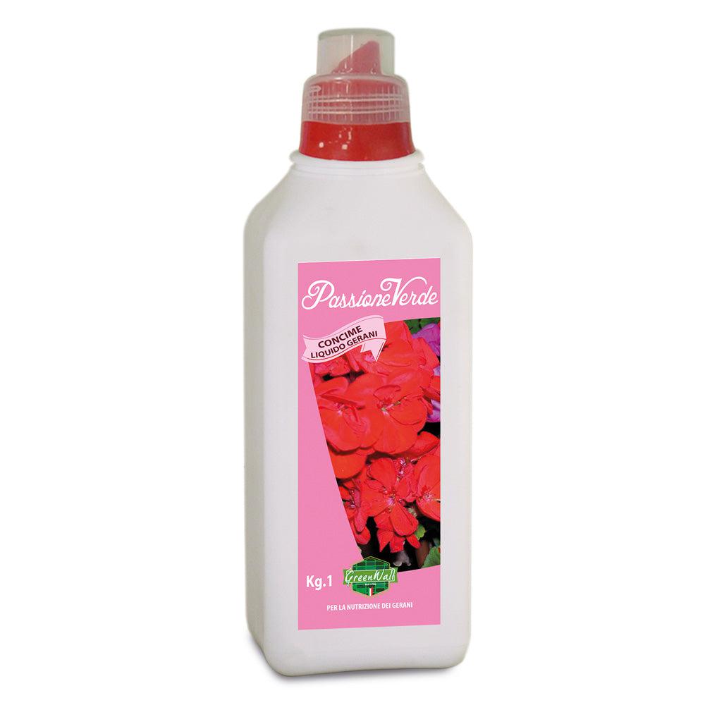 CONCIME LIQUIDO 'GERANI' Kg. 1-GIARDINAGGIO-Ecanshop