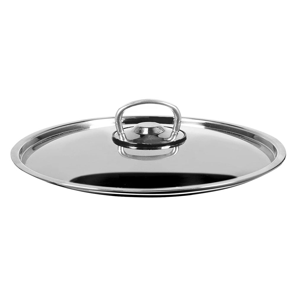 COPERCHIO ACCIAIO 'DIVINA RE' ร cm. 28-Articoli da cucina-Ecanshop