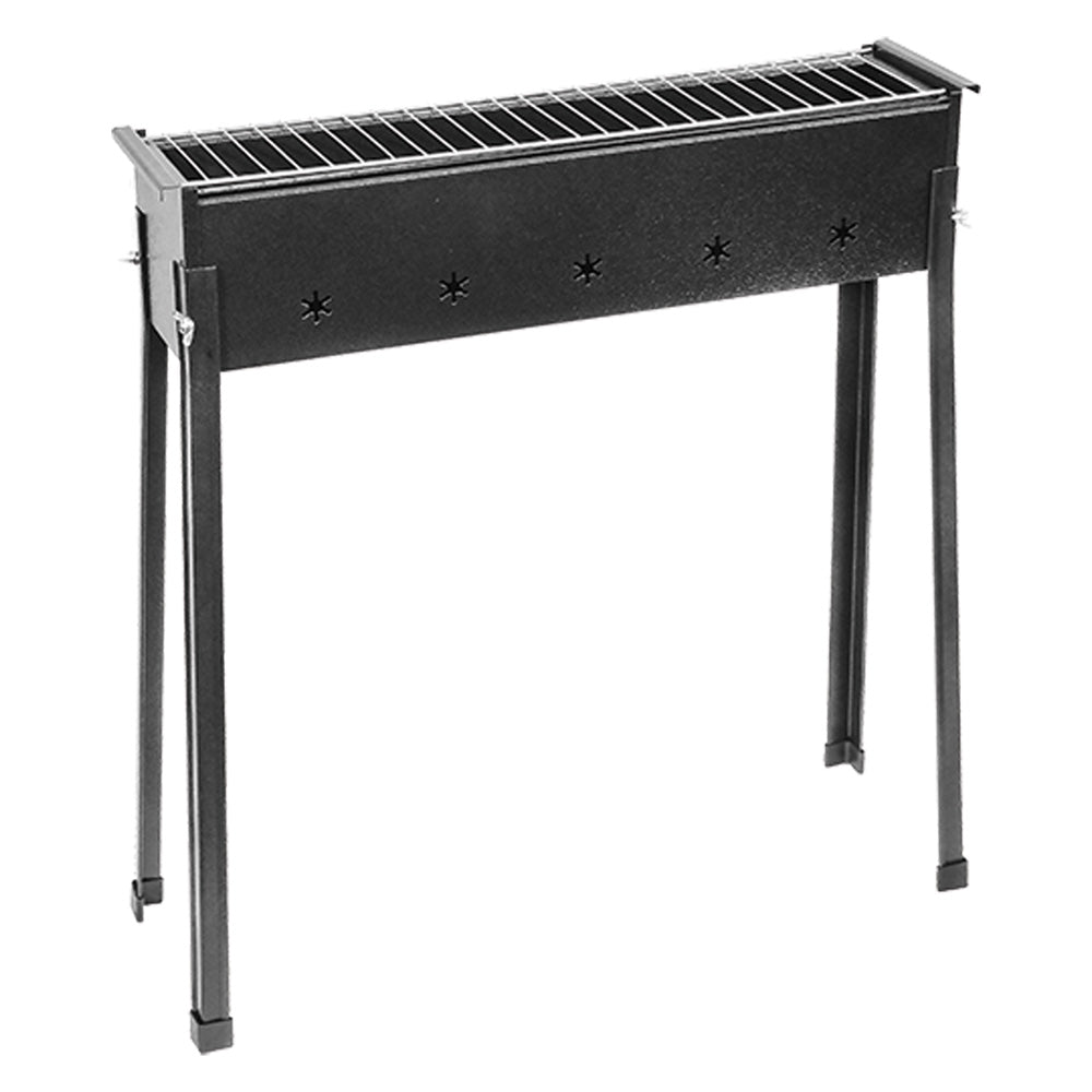 CUOCI SPIEDINI A CARBONELLA art. 510.B cm 60 x 15 x H 70-Barbecue, forni portatili ed accessori-Ecanshop