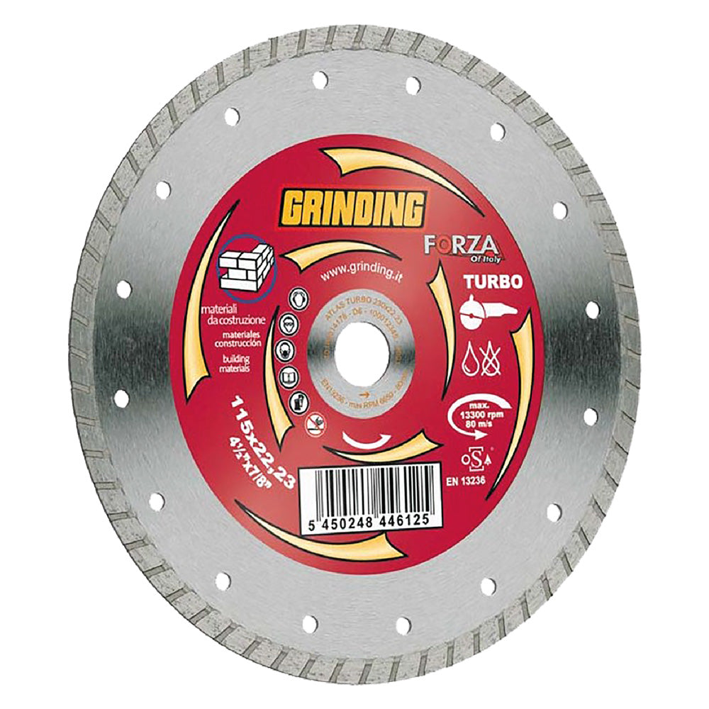 DISCO DIAMANTATO 'FORZA' รธ 115-Dischi circolari da taglio e smeriglio-Ecanshop