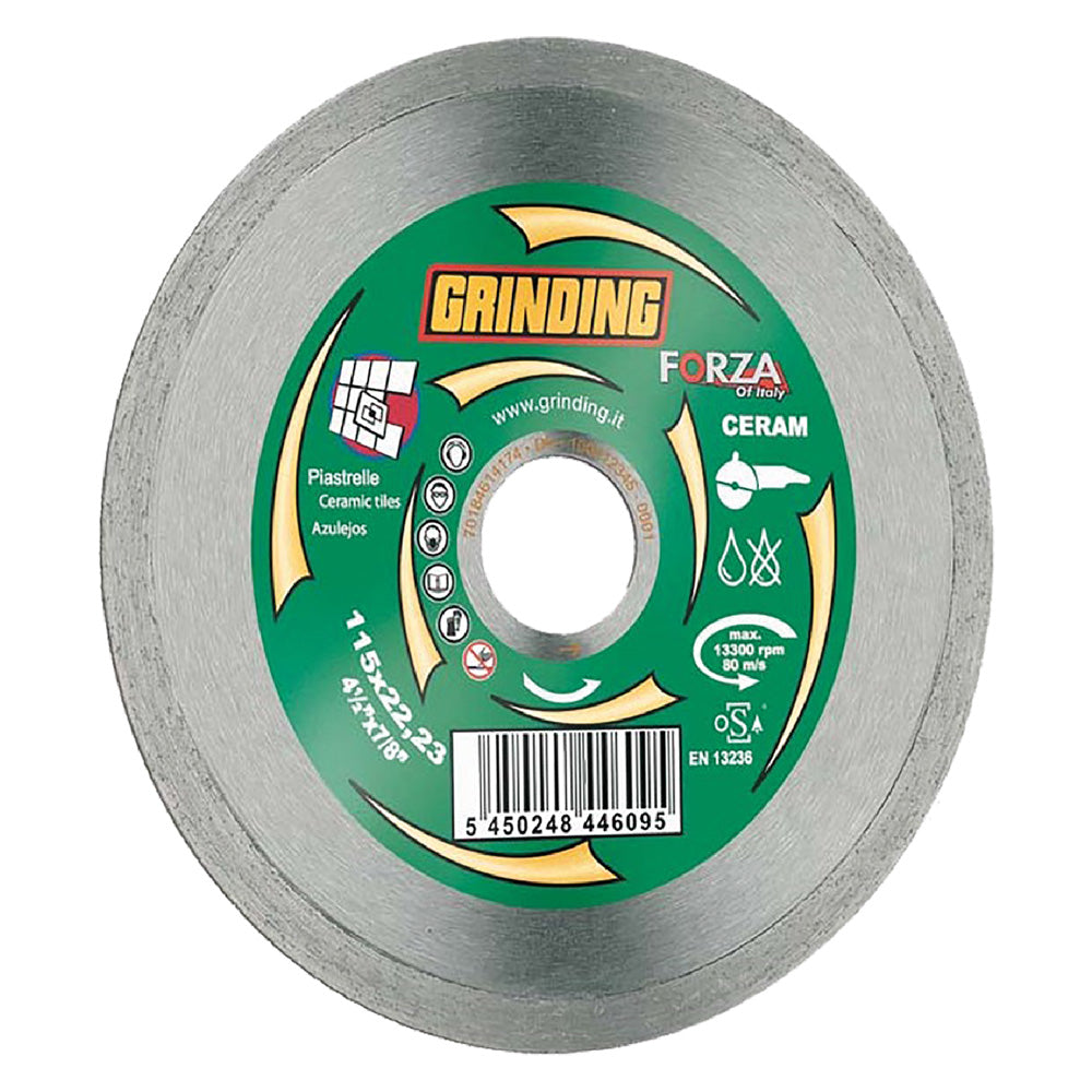 DISCO DIAMANTATO 'FORZA' รธ 115 x 1,7-Dischi circolari da taglio e smeriglio-Ecanshop