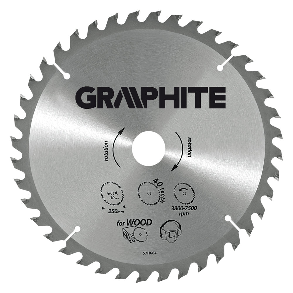 DISCO PER SEGA CIRCOLARE รธ 205 mm - foro 30 mm-Dischi circolari da taglio e smeriglio-Ecanshop