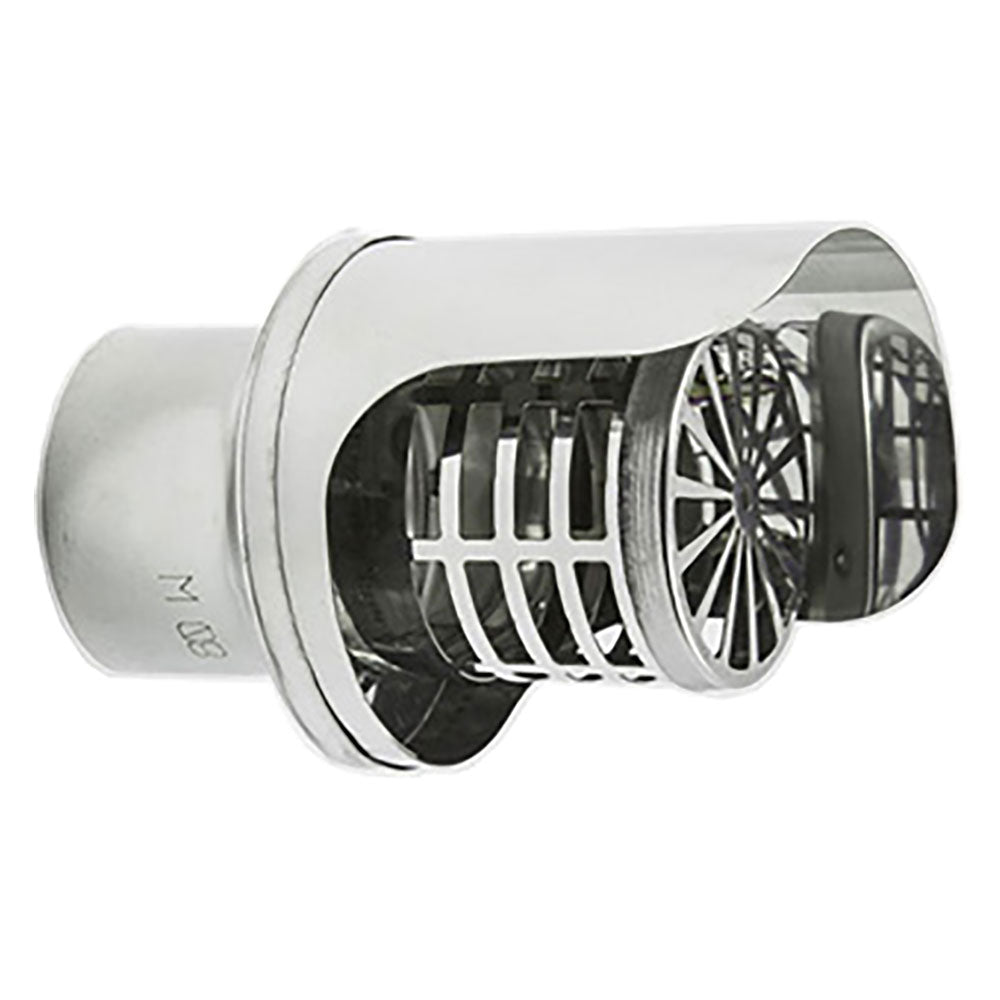 ESALATORE GRIGLIATO A CAPPELLO ร 10 cm-Fumisteria acciaio inox,zincata e acces.-Ecanshop