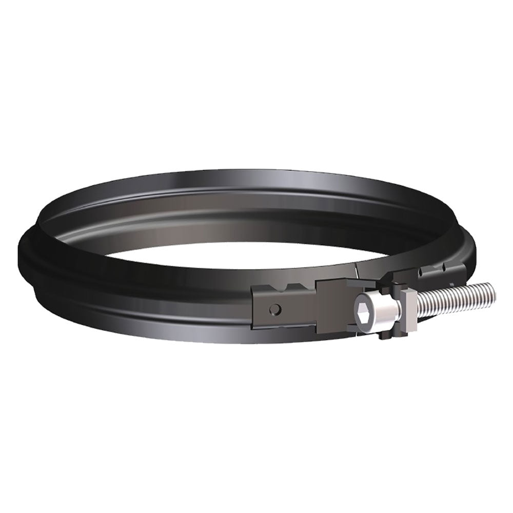 FASCETTA DI BLOCCAGGIO PER TUBI 'PELLET' รธ cm 10-Fumisteria acciaio inox,zincata e acces.-Ecanshop