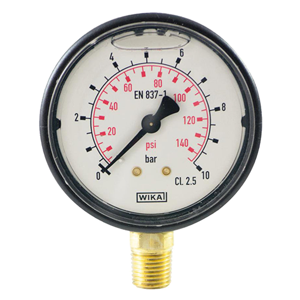 MANOMETRO CON GLICERINA ร 63 mm - 0/25 bar-Macchine e attrezzature per irrorazione-Ecanshop