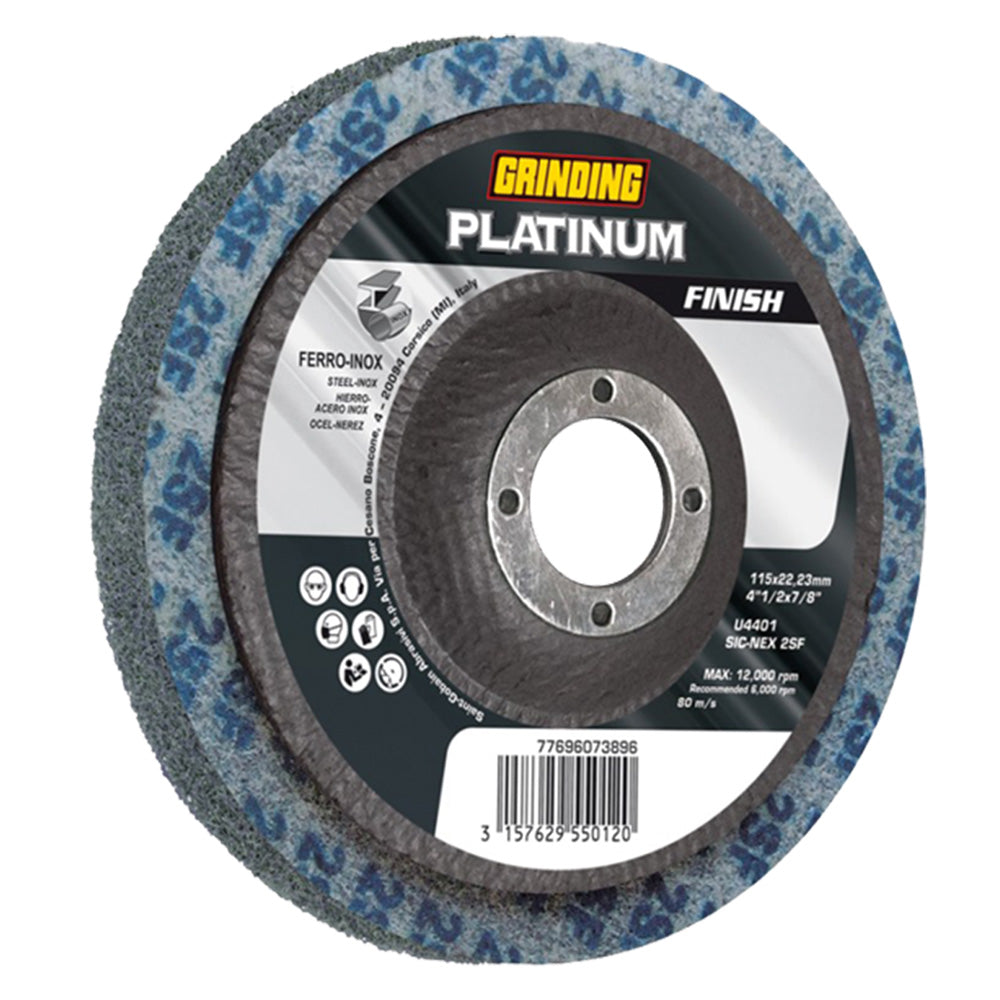 MOLA ABRASIVA PER FERRO/INOX รธ 115 x 22,23 mm-Dischi circolari da taglio e smeriglio-Ecanshop