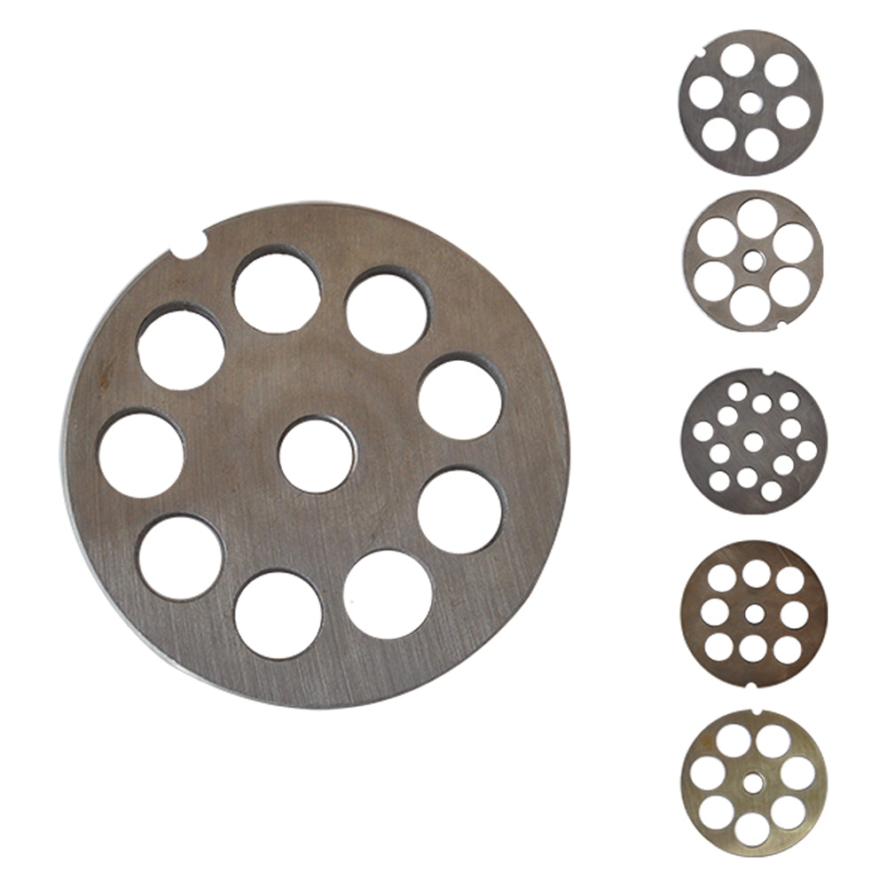 PIASTRA PER TRITACARNE N. 22 F. 20 (6 fori)-Ricambi ed accessori tritacarne-Ecanshop