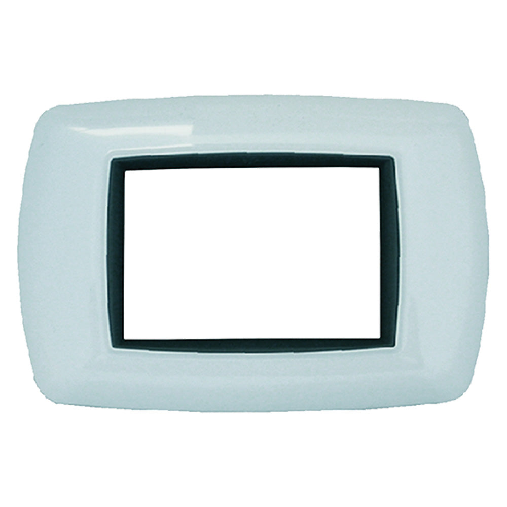 PLACCA COL. BIANCO 'LIFE' 7 posti - 2987/WH-Impiantistica civile-Ecanshop