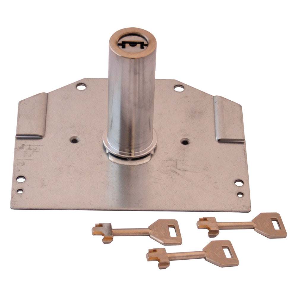 POMPA CILINDRO SU PIASTRA mm 80-Serrature per serr.metallici e accessori-Ecanshop