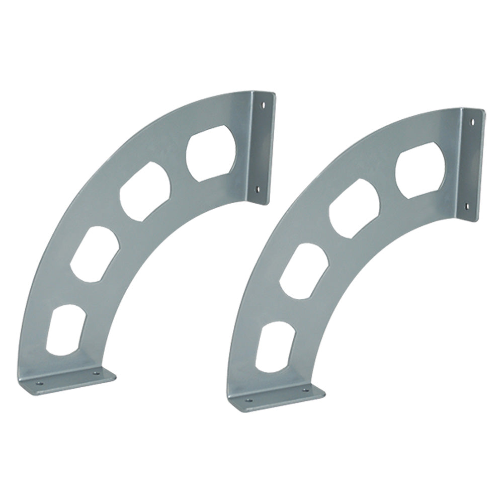 REGGIMENSOLA 'BOOMERANG' cm 20 - colore argento-Reggimensole e mensole-Ecanshop
