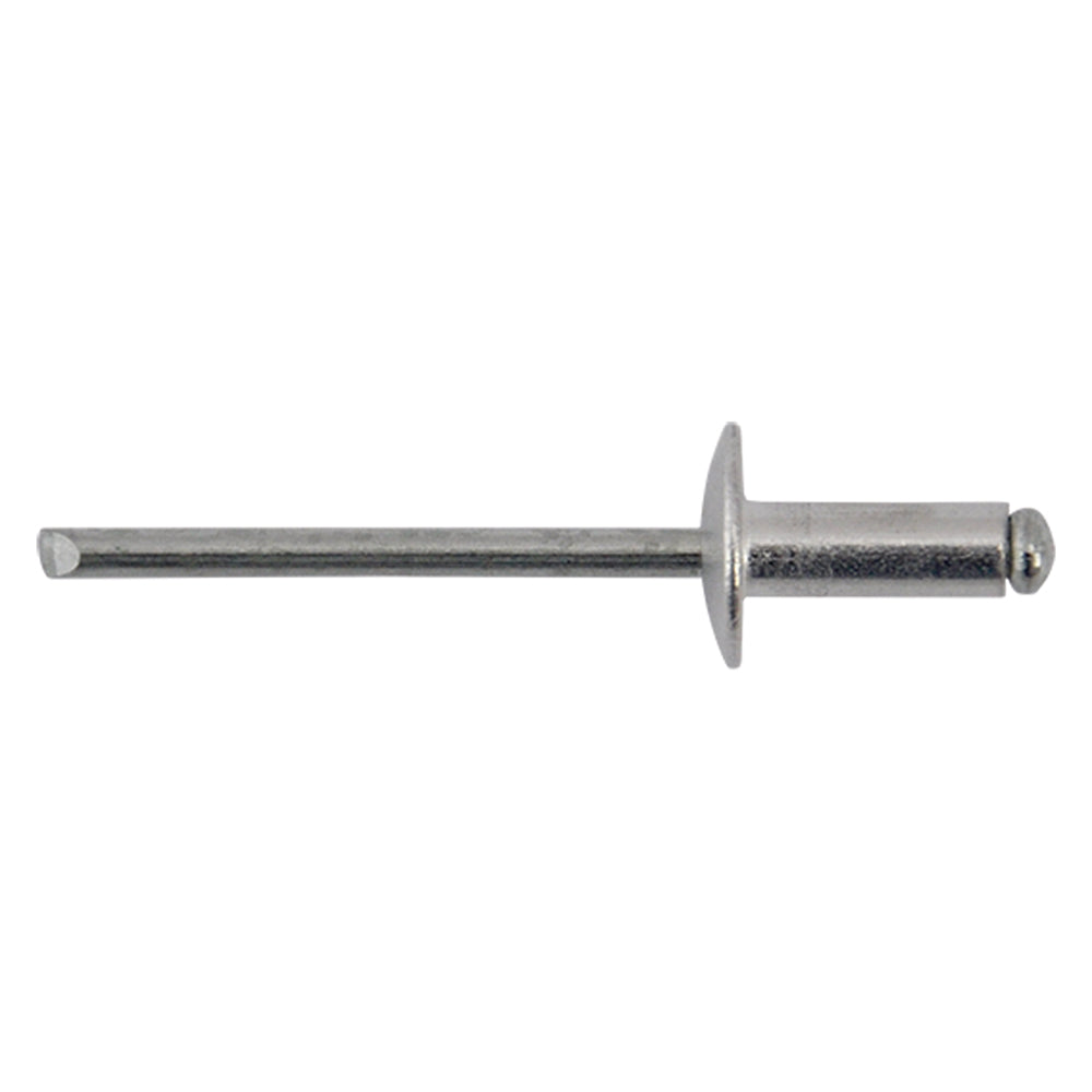 RIVETTO A STRAPPO IN ALLUMINIO 4,8 x 20 - ร testa 14 cf. 25 pz-BLISTER 'KONCRETO'-Ecanshop