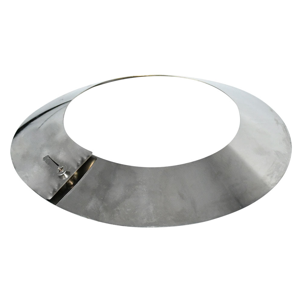 ROSONE IN ACCIAIO รธ cm 13-Fumisteria acciaio nero e accessori-Ecanshop