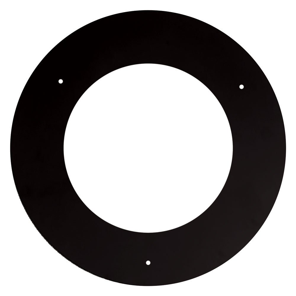 ROSONE IN ACCIAIO รธ cm 16 - spessore 2 mm-Fumisteria acciaio nero e accessori-Ecanshop