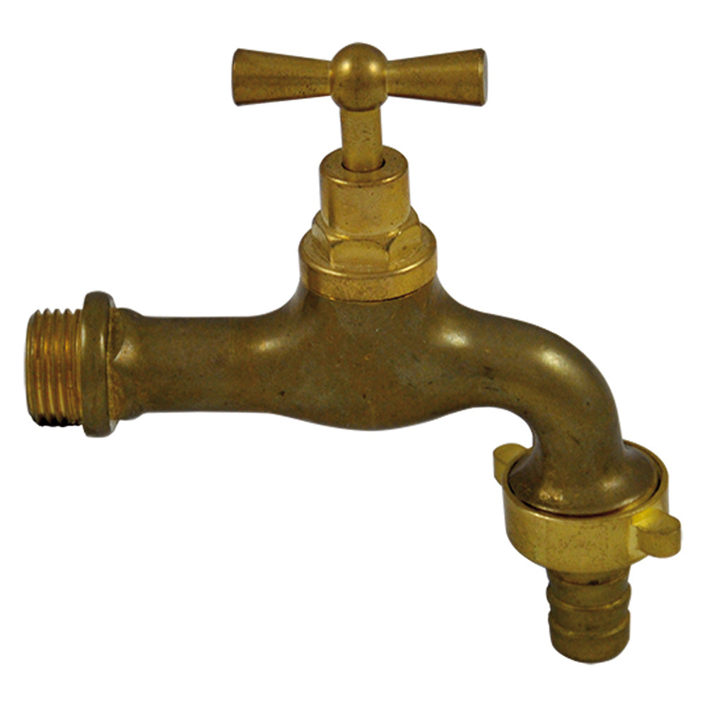 RUBINETTO CURVO PESANTE 1/2-Valvolame ed accessori per acqua-Ecanshop
