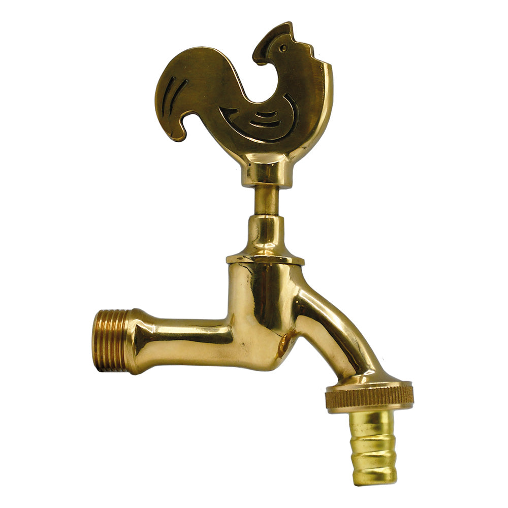 RUBINETTO ORNAMENTALE 'GALLO' 1/2 con maniglia-Arredamento, complementi ambiente, relax-Ecanshop