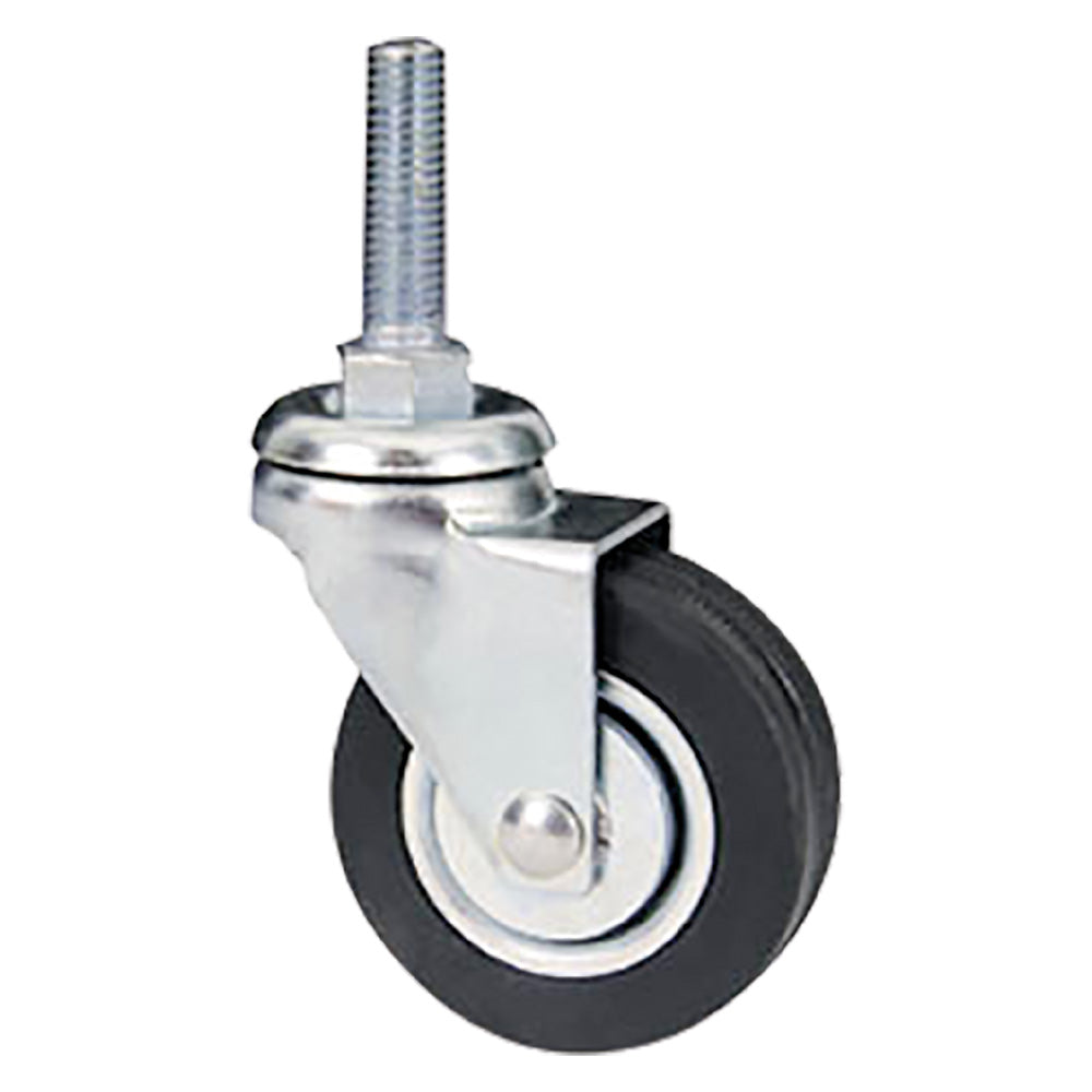 RUOTA PER MOBILI ART. 160/B รธ 50 - perno mm 8 x 30 - nera-Ruote per carrelli/mobili e accessori-Ecanshop