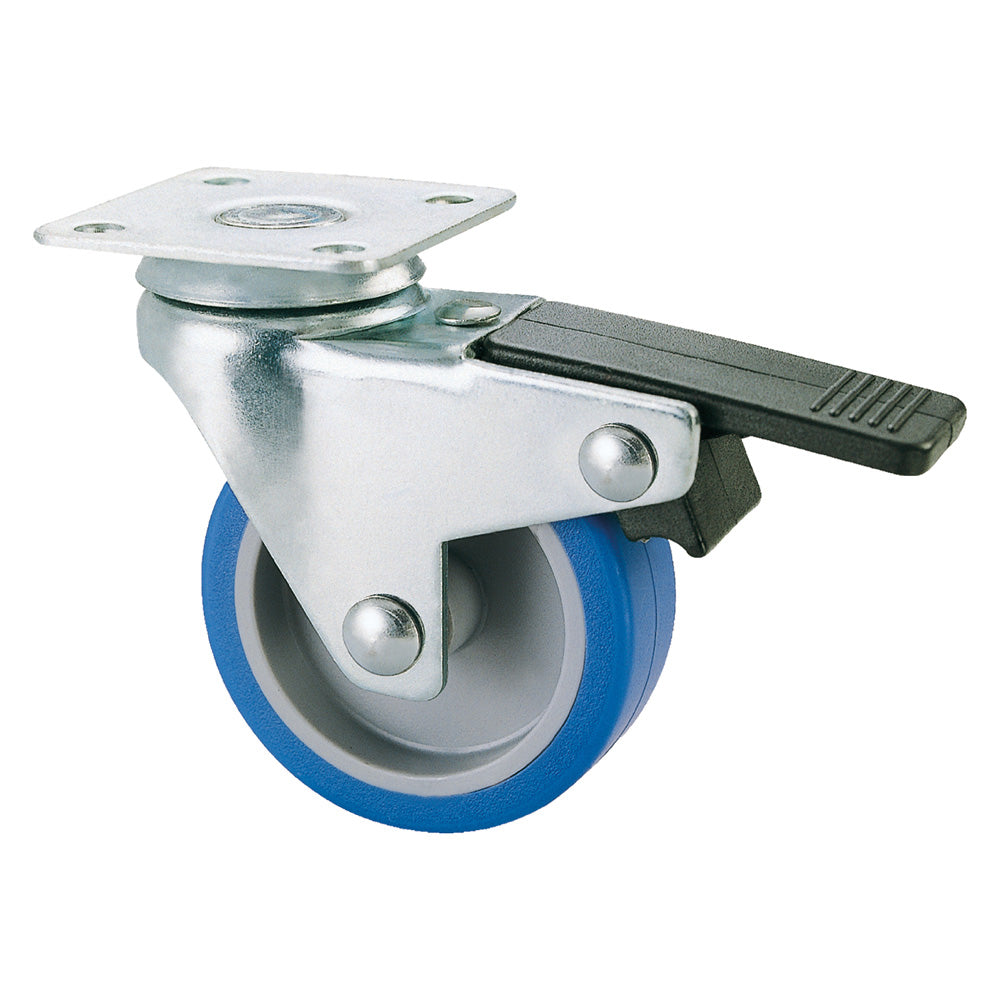 RUOTA PER MOBILI ART. 221/BIS รธ 40 - piastra mm 40 x 40-Ruote per carrelli/mobili e accessori-Ecanshop