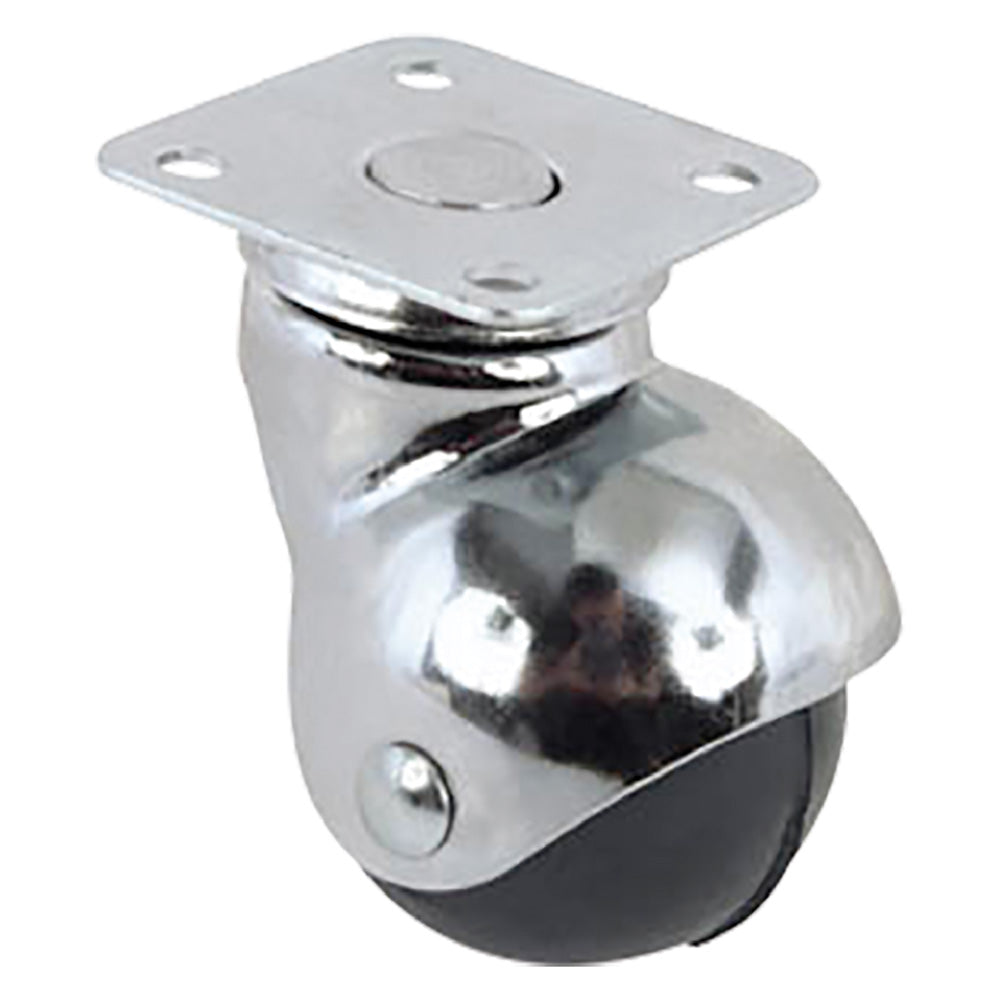 RUOTA PER MOBILI ART.165 รธ 50 piastra mm 47 x 47-Ruote per carrelli/mobili e accessori-Ecanshop