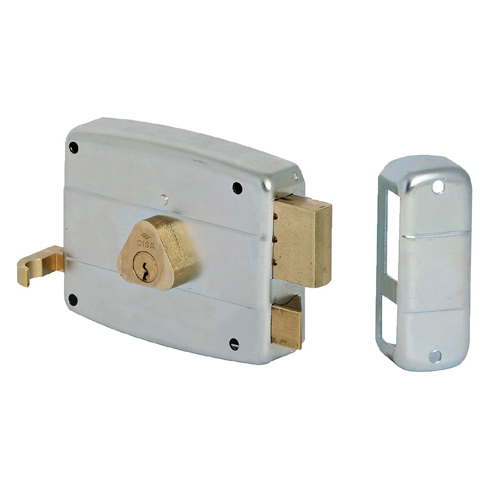 SERRATURA DA APPLICARE PER FERRO ART. 50521 E 70 Sx-Serrature per serr.metallici e accessori-Ecanshop