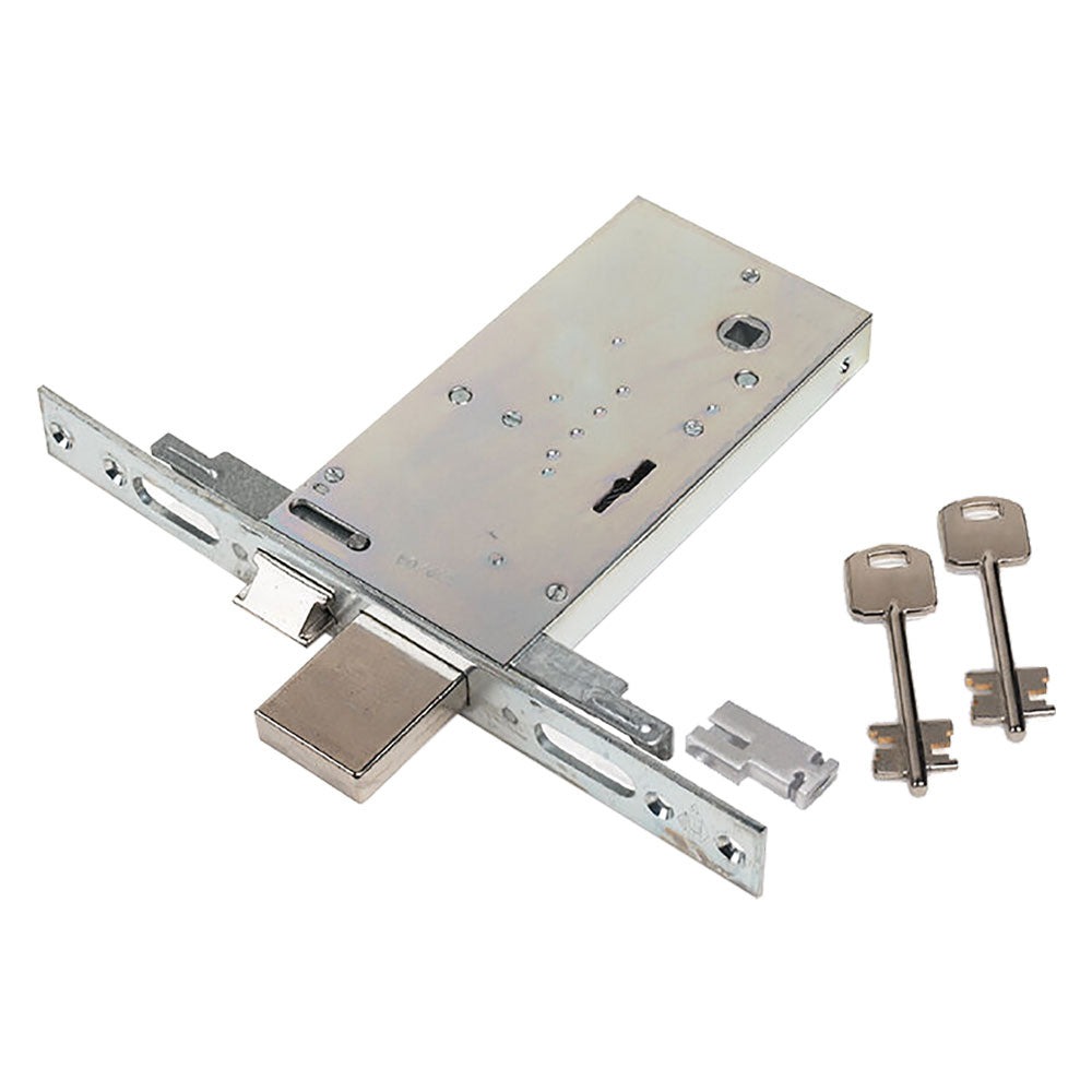 SERRATURA DOPPIA MAPPA E 70 - 3 punti chiusura-Serrature per serr.metallici e accessori-Ecanshop