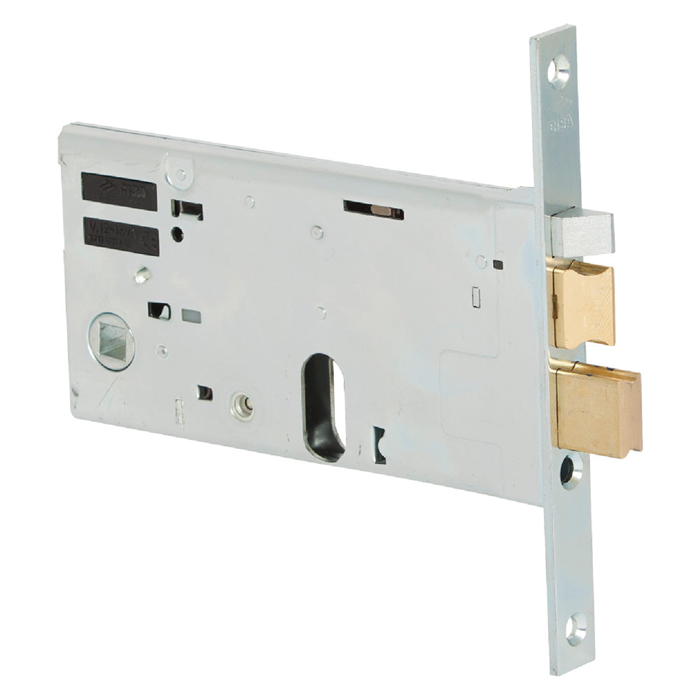SERRATURA ELETTRICA DA INFILARE PER ALLUMINIO ART. 14450/14451 14451 E80 fr.mm 20/int.mm 67-Serrature per serr.metallici e accessori-Ecanshop