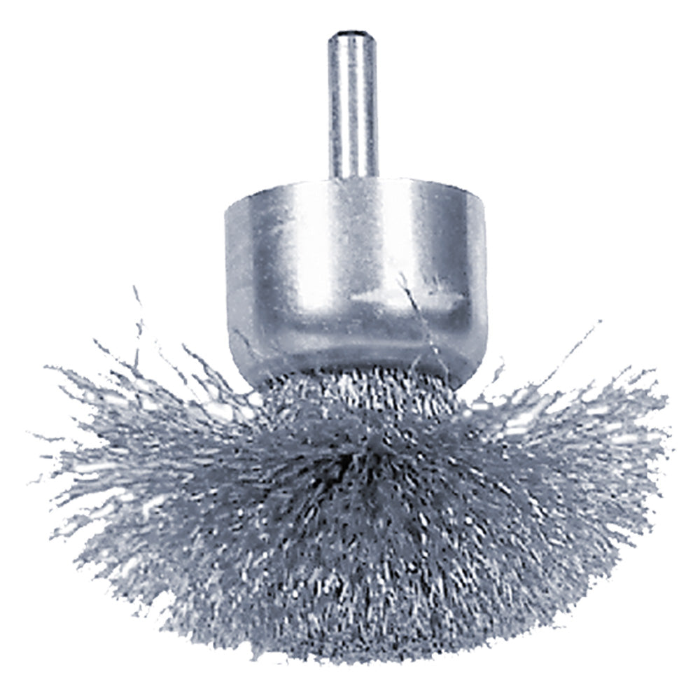 SPAZZOLA A FUNGO PER TRAPANO รธ mm 60-Spazzole a fili d'acciaio-Ecanshop