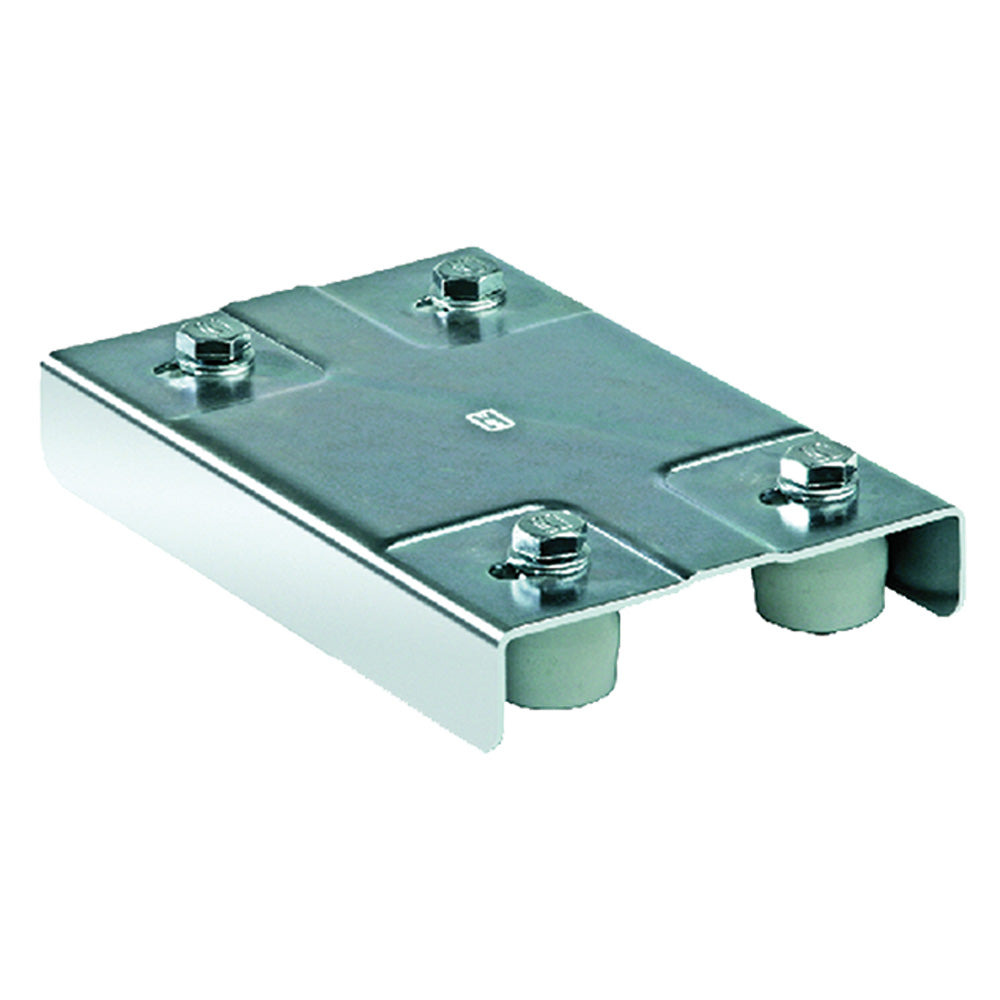 SUPPORTO GUIDA SUPERIORE A 4 OLIVE ART.250 olive ร 34,5 mm - regolaz. 30/60 mm-Elementi a saldare,articoli per cancelli-Ecanshop