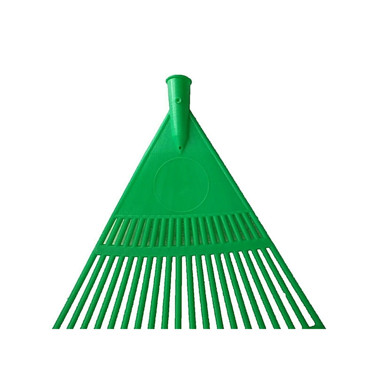 Scopa da giardino in plastica fissa rastrello per giardinaggio foglie e sassi-Giardinaggio-Ecanshop