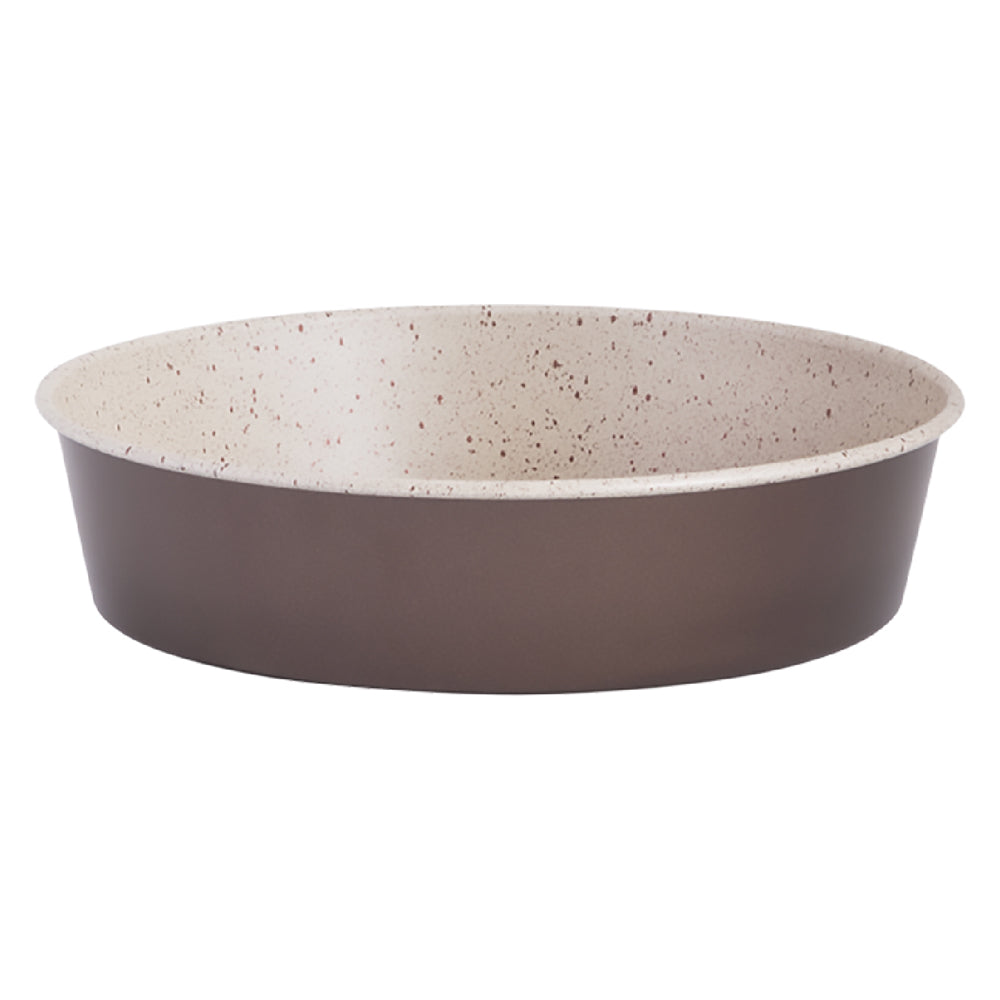 TORTIERA TONDA BORDATA 'RUSTIC LINE' ร cm. 28 - h.4-Articoli da cucina-Ecanshop