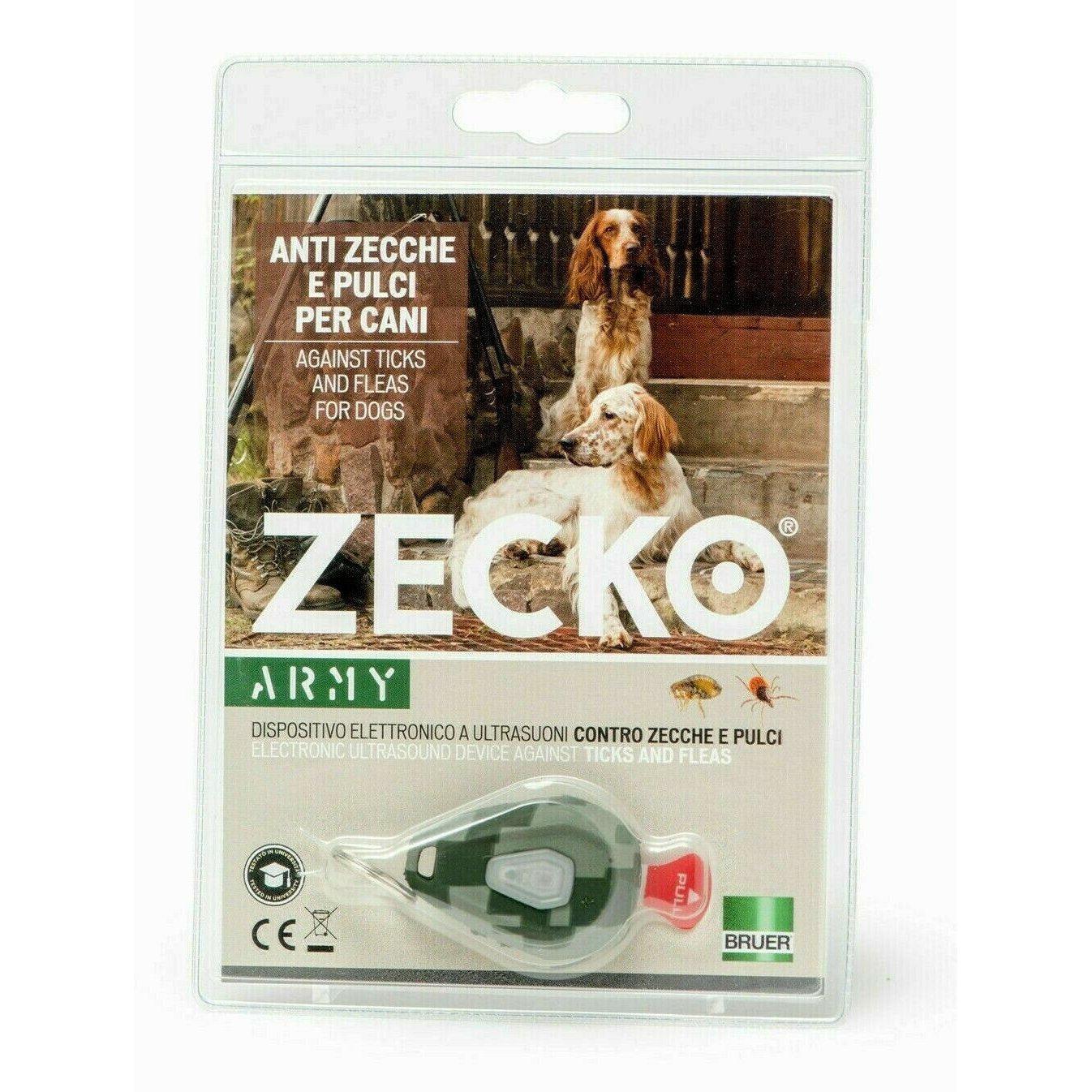 Zecko Antiparassitario elettronico per cani e gatti collare anti zecche pulci atossico-Antiparassitario-Ecanshop