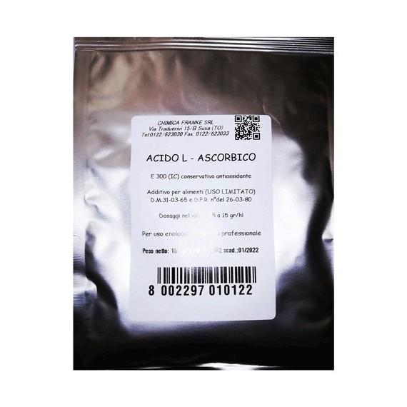 Acido ascorbico antiossidante per enologia 100gr-Ecanshop
