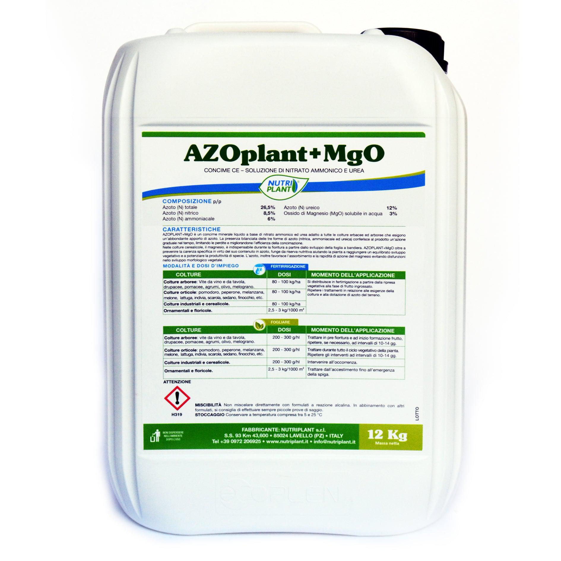 Concime Azoplant+MgO Nitrato Ammonico e Urea-Ecanshop