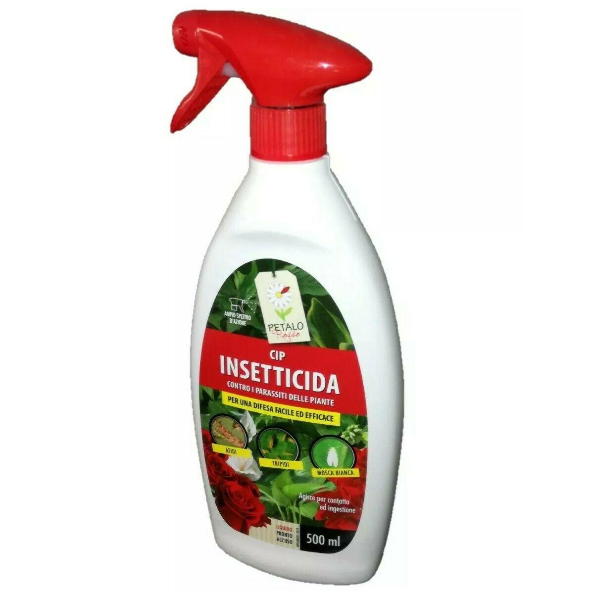 Insetticida spray per piante pesticida con cipermetrina per mosca e afidi 500 ml-Ecanshop