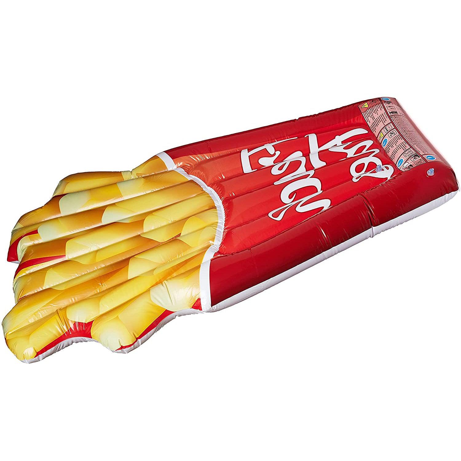 Materassino gonfiabile patatine fritte 175x132 cm Intex-Ecanshop