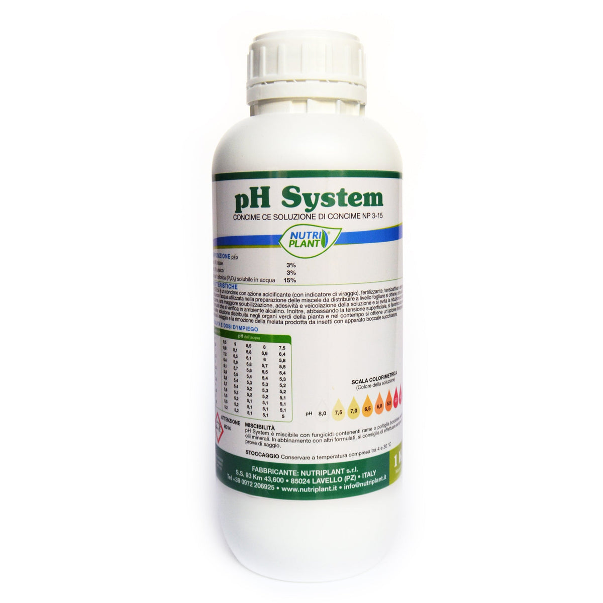 Ph System concime liquido NP 3-15-Ecanshop