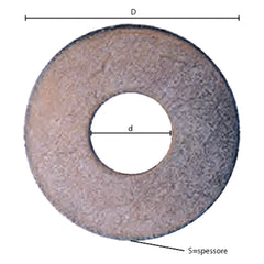 RONDELLA GREMBIALINA M 10- 2,5 x 40 x 10,5 mm-Ecanshop