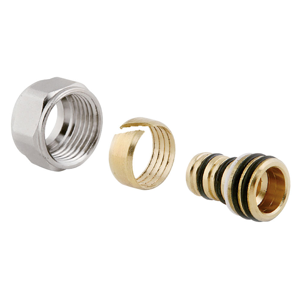 ADATTATORI IN KIT 'ART. 98' 1/2 x 16 - spessore 2,0-Raccorderia e tubazioni polipropilene-Ecanshop