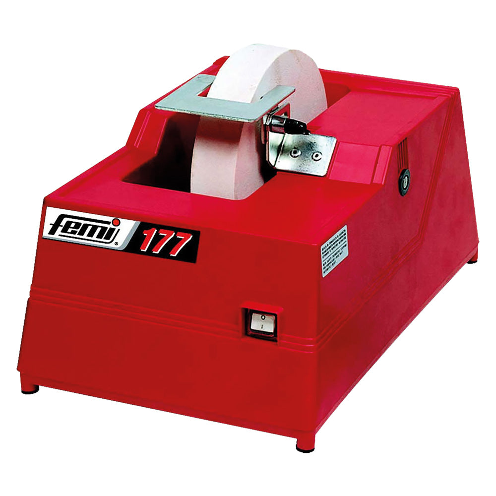 AFFILATRICE ELETTRICA '177' 150 W - mola Ø 200 x 40 mm.-Utensili per levigare,affilare,lucidare-Ecanshop