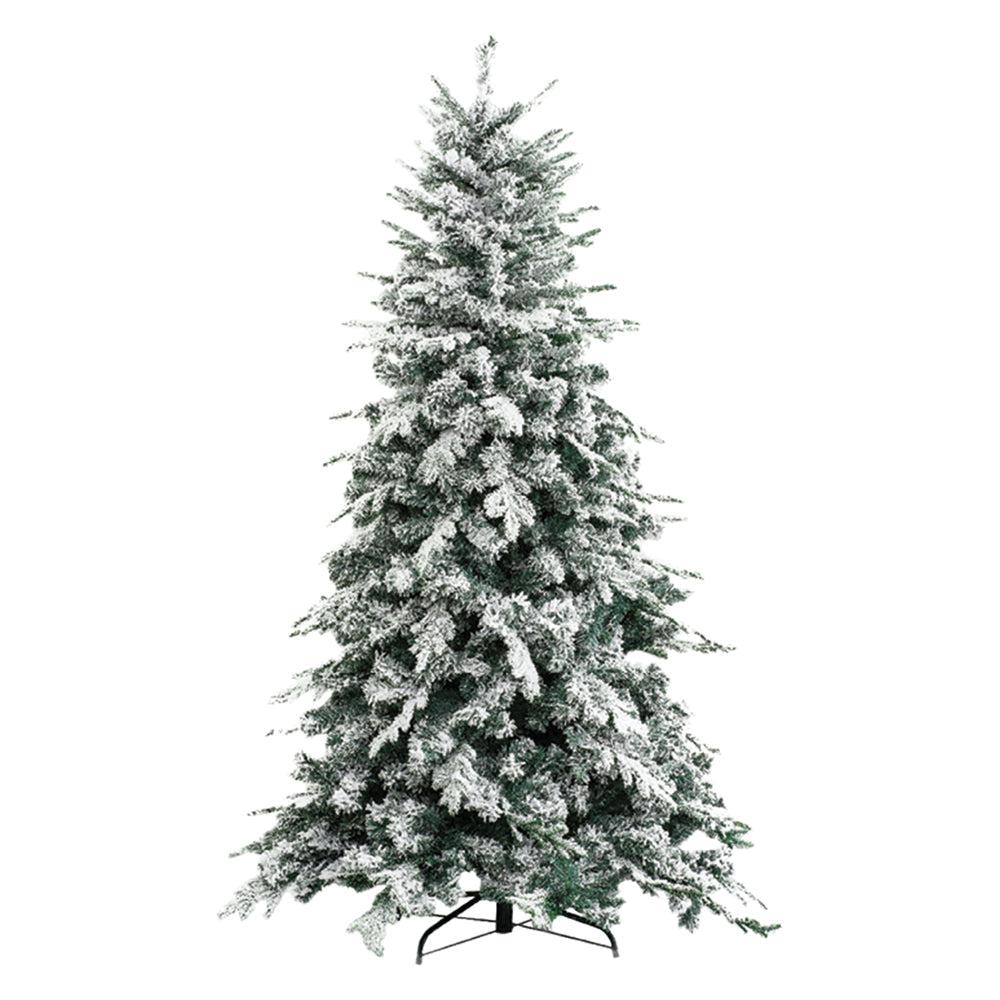 ALBERO DI NATALE INNEVATO 'ALASKA' h.150 cm - base 104 cm / 894 rami-CASALINGHI-Ecanshop