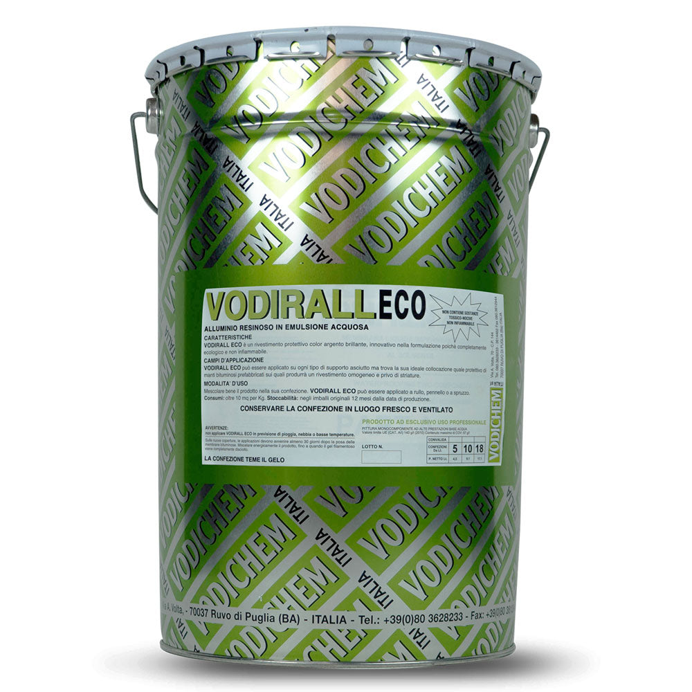 ALLUMINIO RESINOSO 'VODIRALL ECO' lt.5-Strumenti di isolamento e impermeabiliz.-Ecanshop